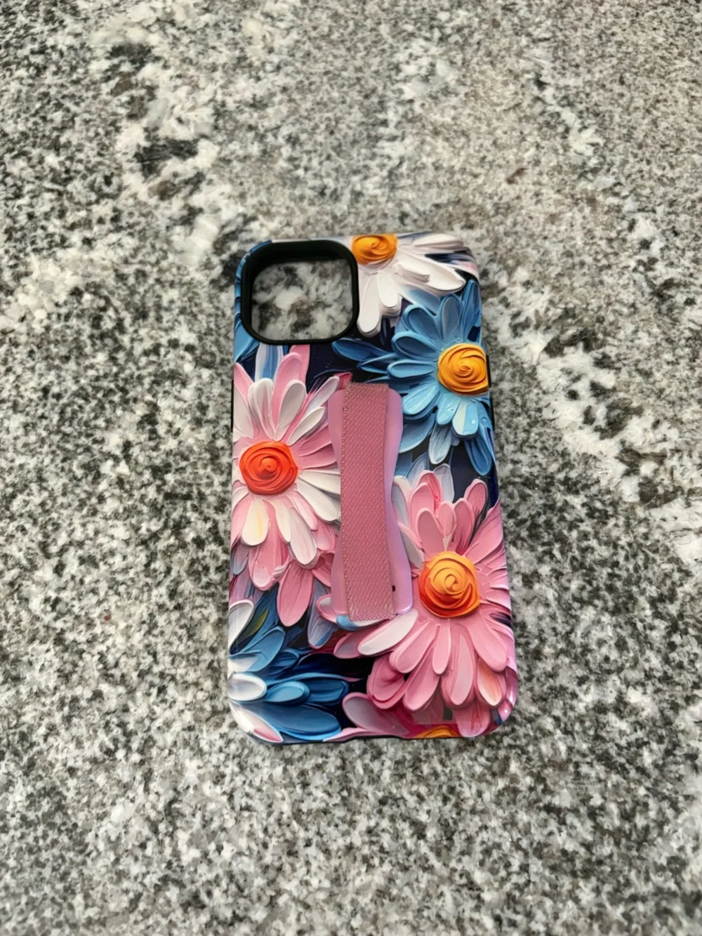 Floral burst iPhone case by Loopy cases